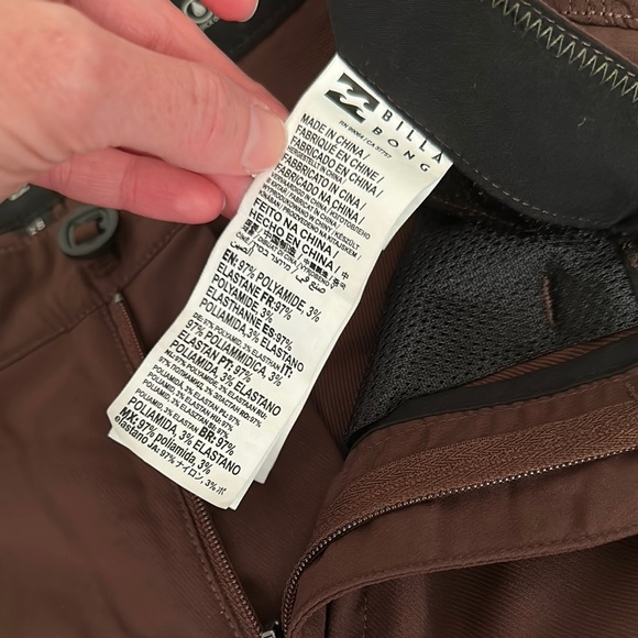 Billabong Brown Hybrid Shorts - Picture 5 of 8